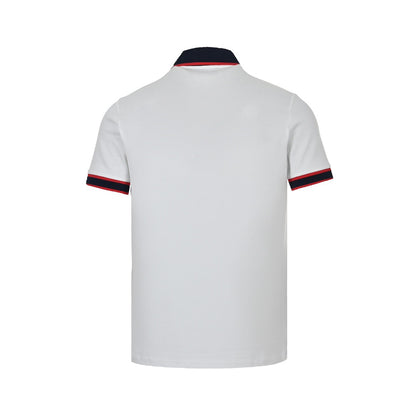 Gucci 23ss classic pocket embroidered double G Polo short sleeves