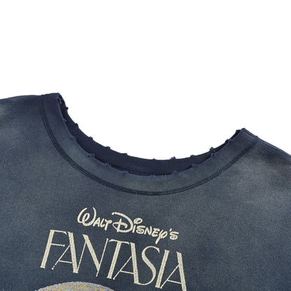 SAINT MICHAEL Fantasy Mickey printed crew neck sweatshirt