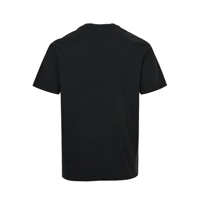 Moncler/Mask logo flocked printed short sleeves