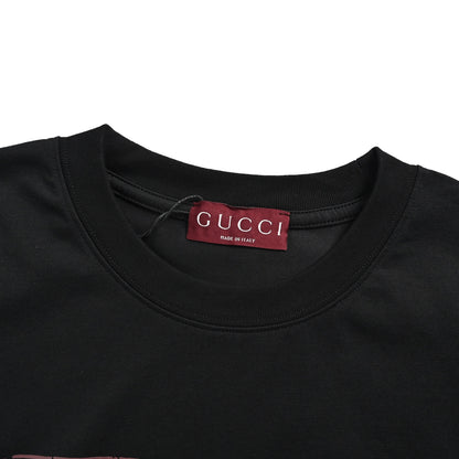 Gucci 26ss nostalgic retro crown short sleeves
