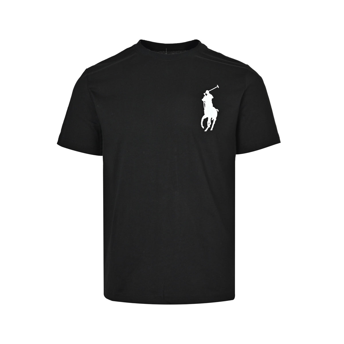 Ralph Lauren large logo embroidered round neck short sleeves