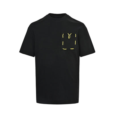 Fendi 26ss pocket elastic short sleeves