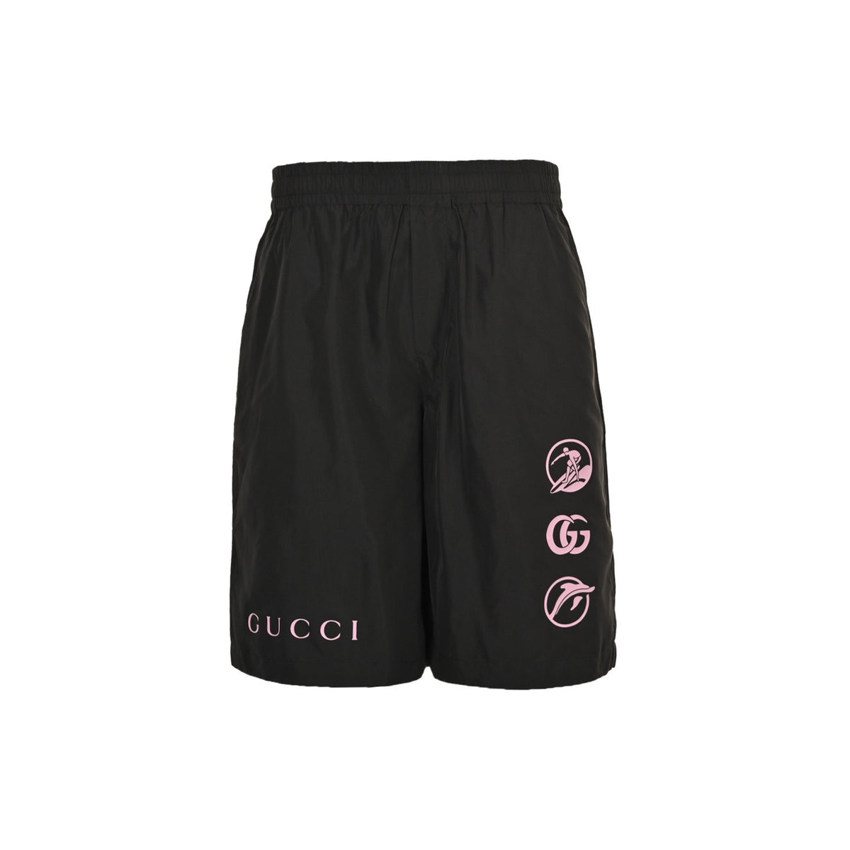 Gucci 25ss ski logo contrast shorts