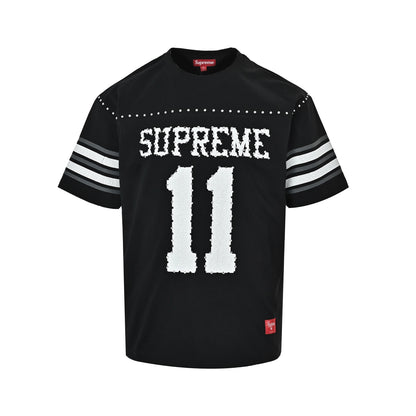 Supreme size 11 rhinestone short sleeves