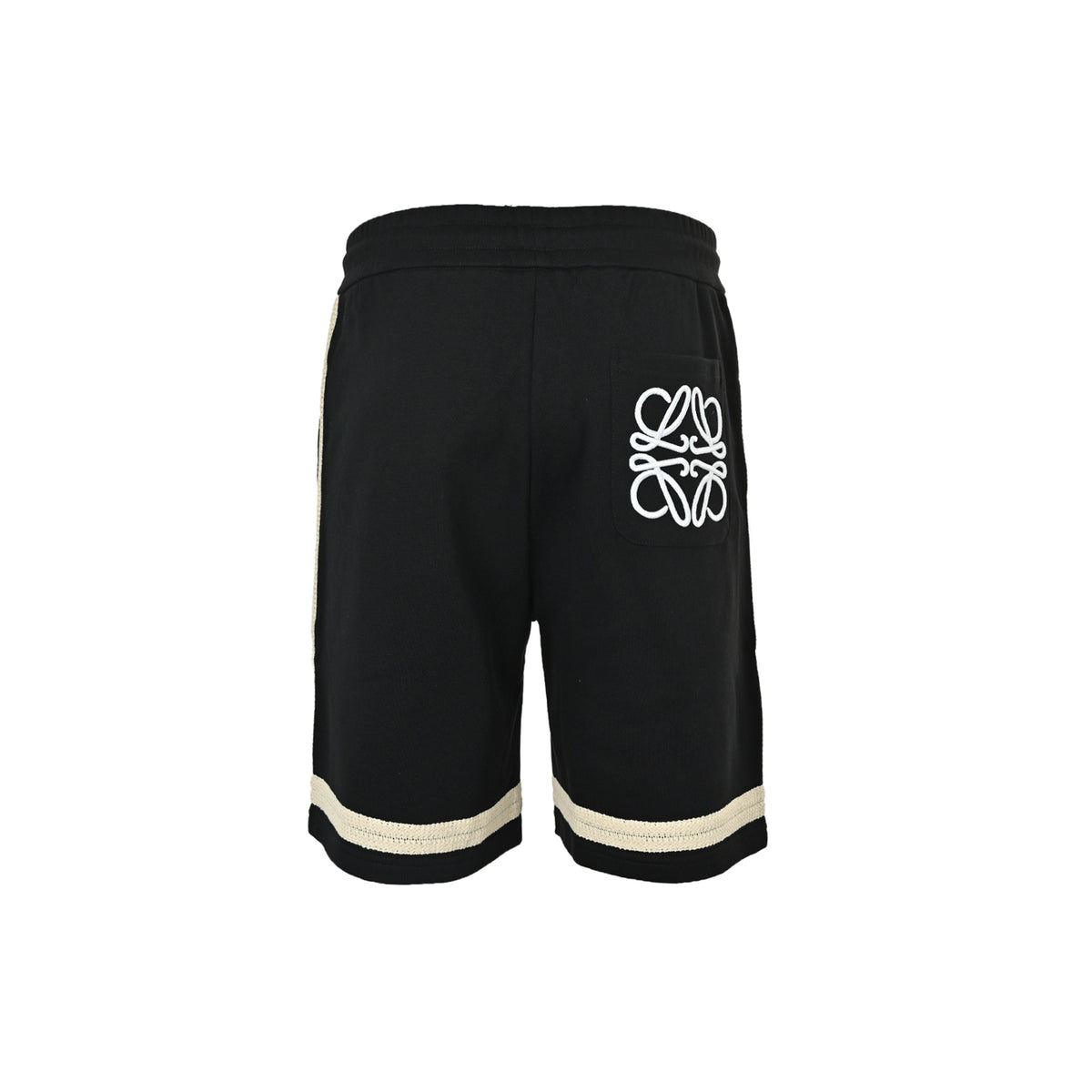 Loewe/Luo Yiwei classic braided webbing embroidered shorts