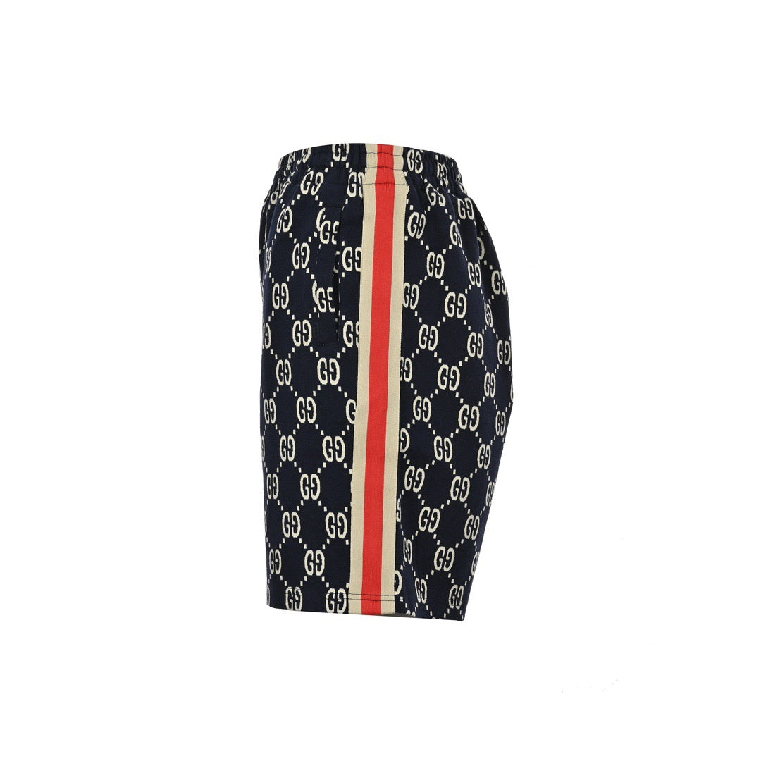 Gucci classic all-over printed jacquard shorts
