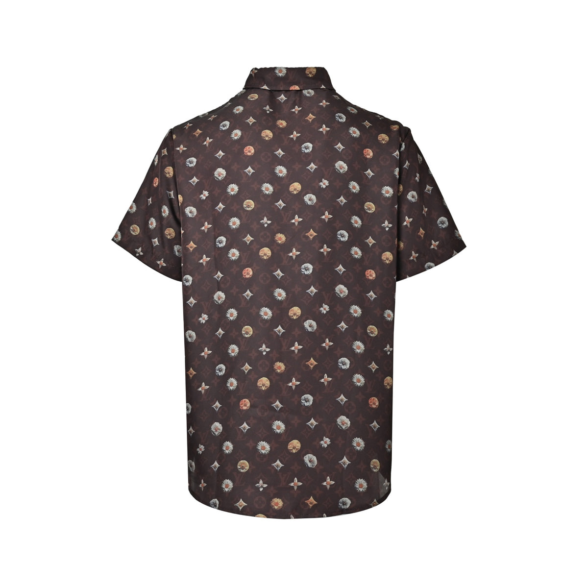 Louis Vuitton 26ss presbyopia daisy all-print suit short-sleeved shirt