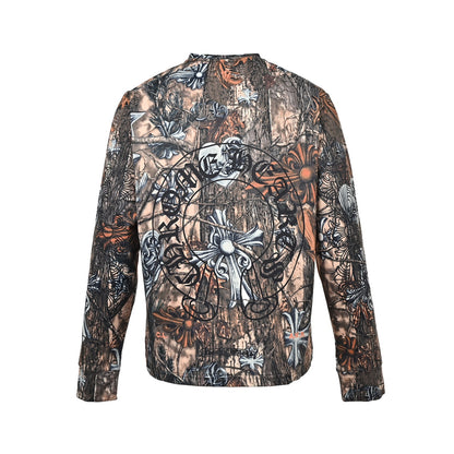 Chrome Hearts x Nike x Nocta three-party collaboration Chrome Hearts Nike all-over printed long sleeves