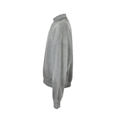 ACNE STUDIOS blur print logo turtleneck sweatshirt