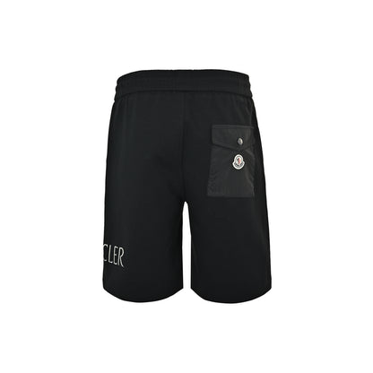 Moncler/Mask embroidered letter logo shorts