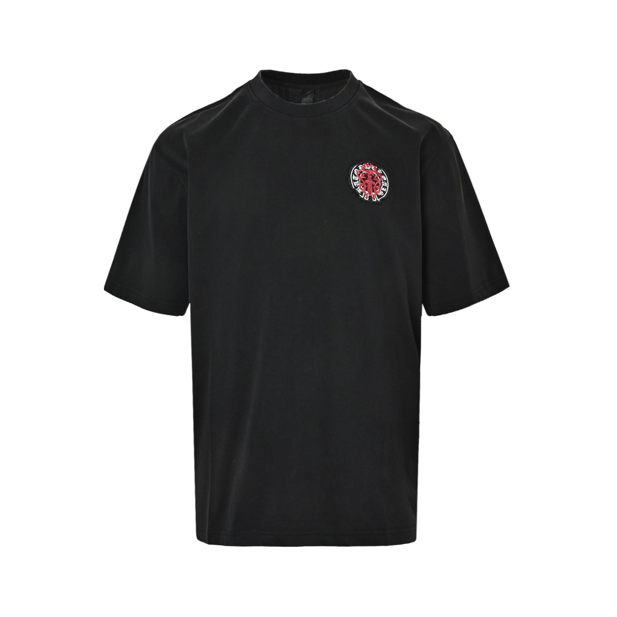 Chrome Hearts Big Sword patch embroidered short sleeves