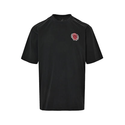 Chrome Hearts Big Sword patch embroidered short sleeves
