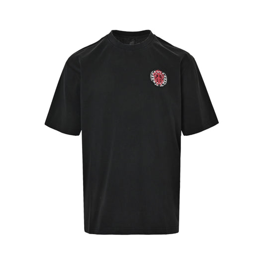 Chrome Hearts Big Sword patch embroidered short sleeves