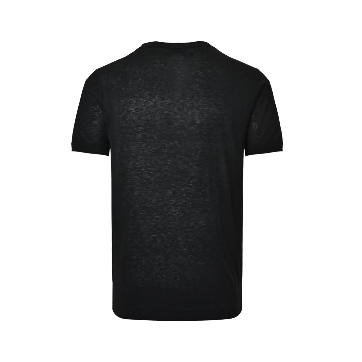 ZEGNA solid color wool knitted short sleeves