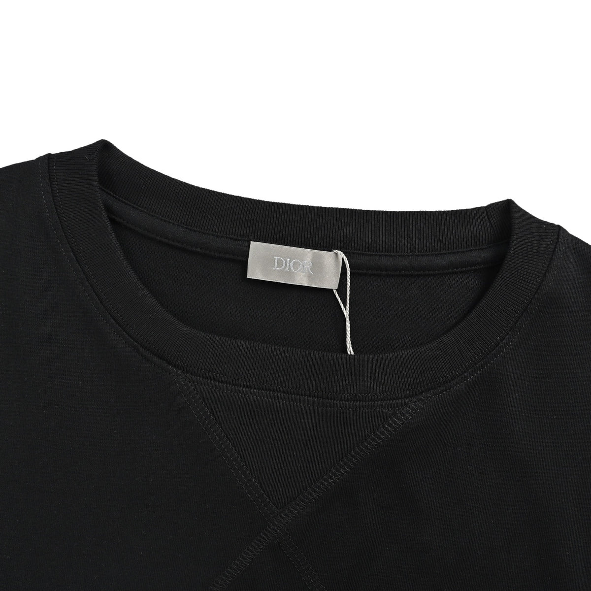 Dior 22ss embroidered floral letter short sleeves