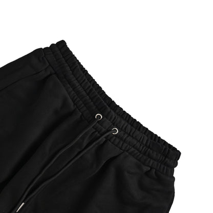 We11 Done classic logo printed casual sports leggings trousers