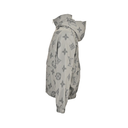 Louis Vuitton 24Fw Presbyopia all-over printed windbreaker zipper jacket