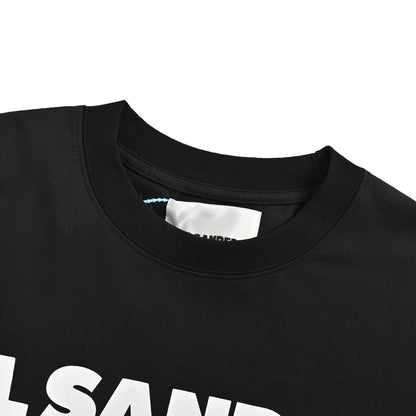 JIL SANDER capsule collection minimalist letter logo printed short sleeves