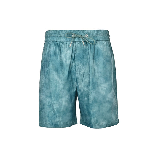 Dior 26ss tie-dye dark pattern all-over printed presbyopic shorts