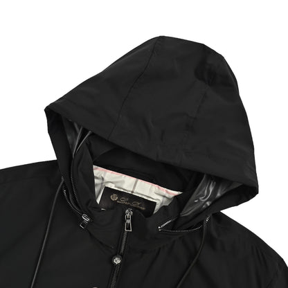 LoroPiana/LP light luxury casual style hooded thin coat