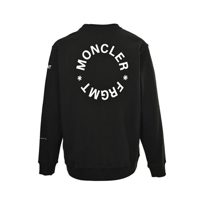 Moncler/Mask 25Fw Hiroshi Fujiwara Ring Printed Round Neck Sweatshirt