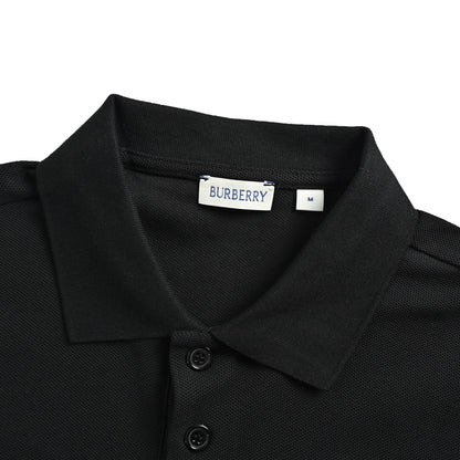 Burberry 26ss War Horse Logo Embroidered Polo Short Sleeve