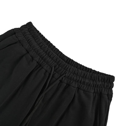 Louis Vuitton laser cut patch logo shorts