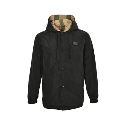 Burberry classic large plaid double-sided windbreaker jacket