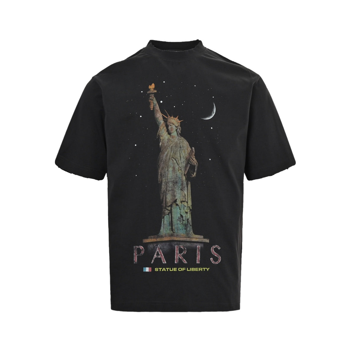 Balenciaga Lady Liberty printed short sleeves