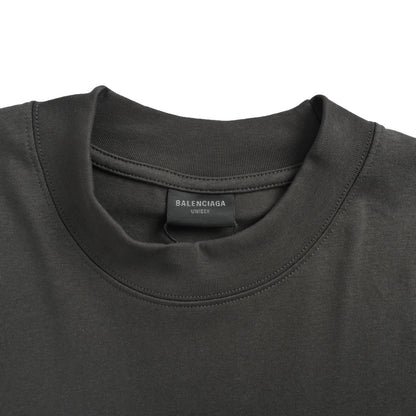 Balenciaga/Balanciaga 26ss bow printed short sleeves