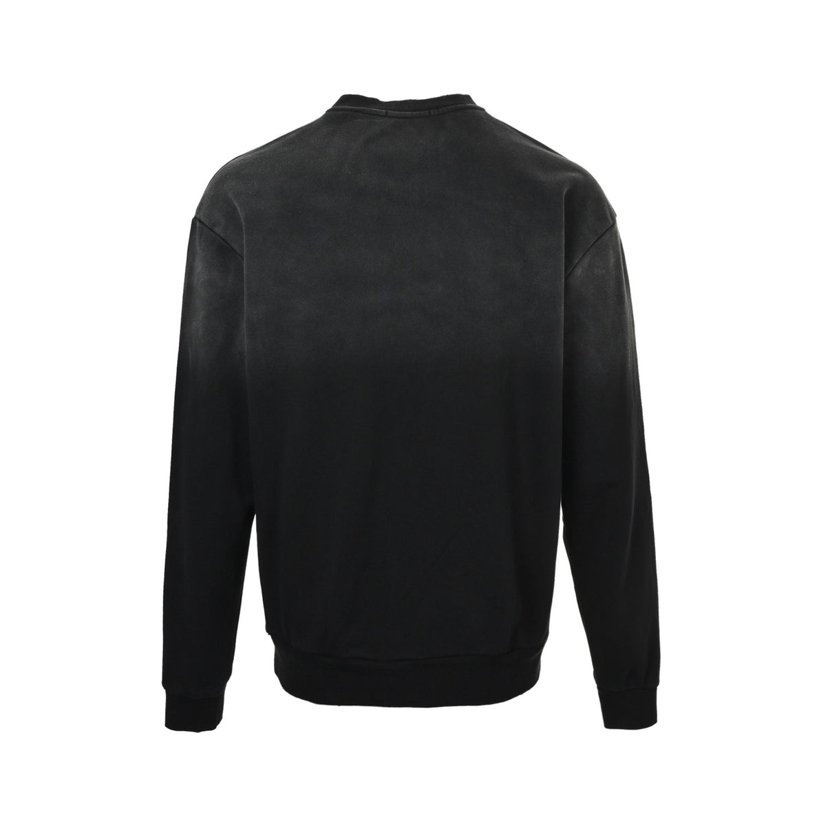 Prada hand-painted lettering round neck sweatshirt
