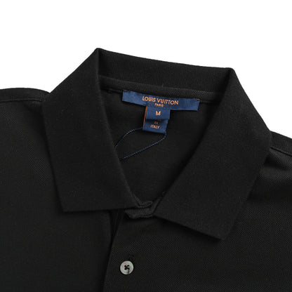 Louis Vuitton classic embroidered letter small label Polo short sleeves