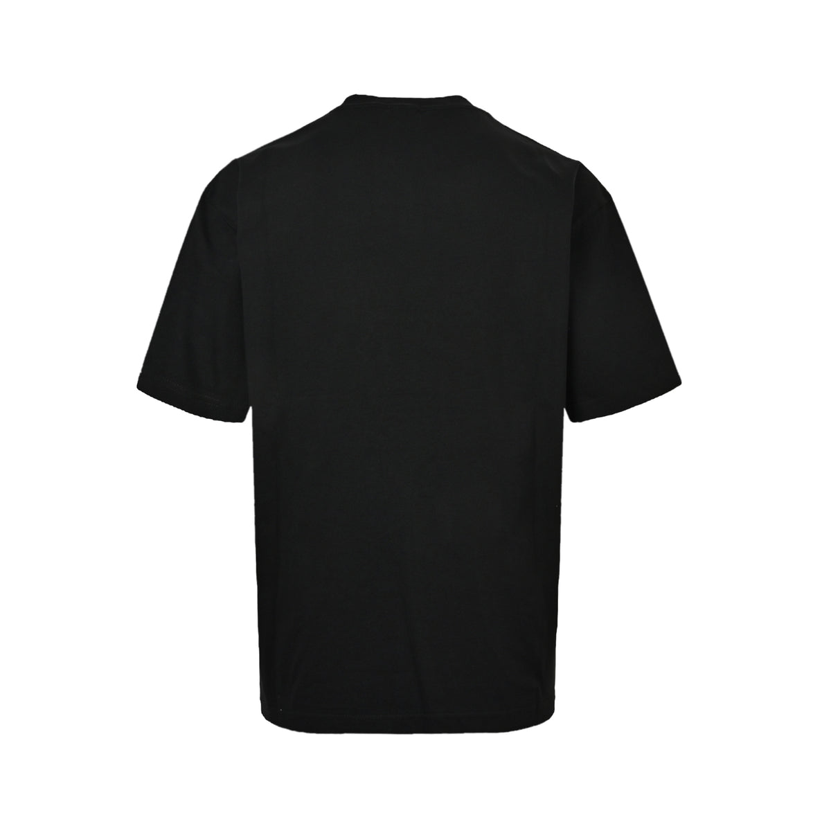 Balenciaga patchwork large logo embroidery round neck short sleeves