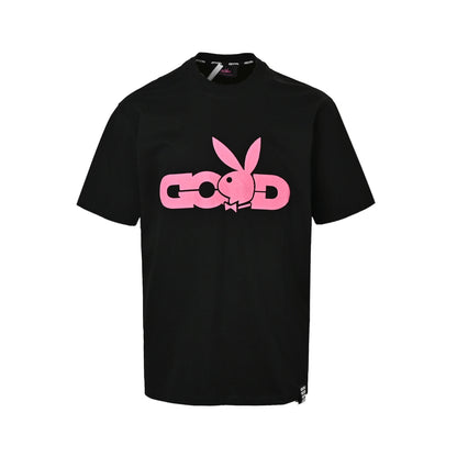 GOODBRAND 26ss Playboy co-branded foam printed short sleeves