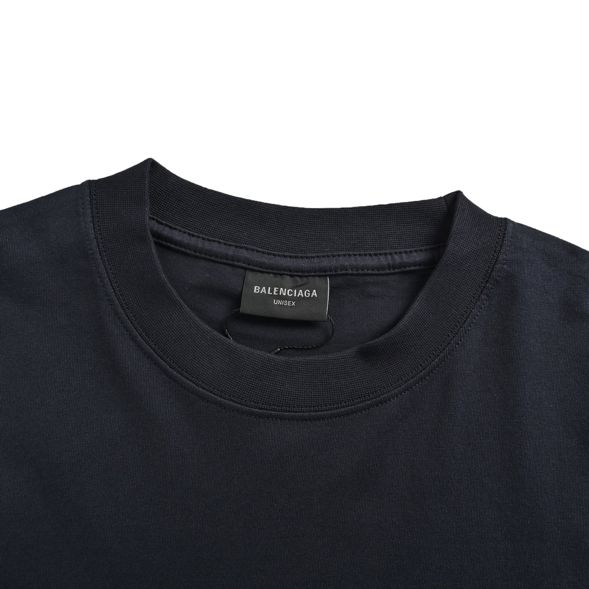 Balenciaga/Balanciaga 1917 shield badge curved retro printed short sleeves