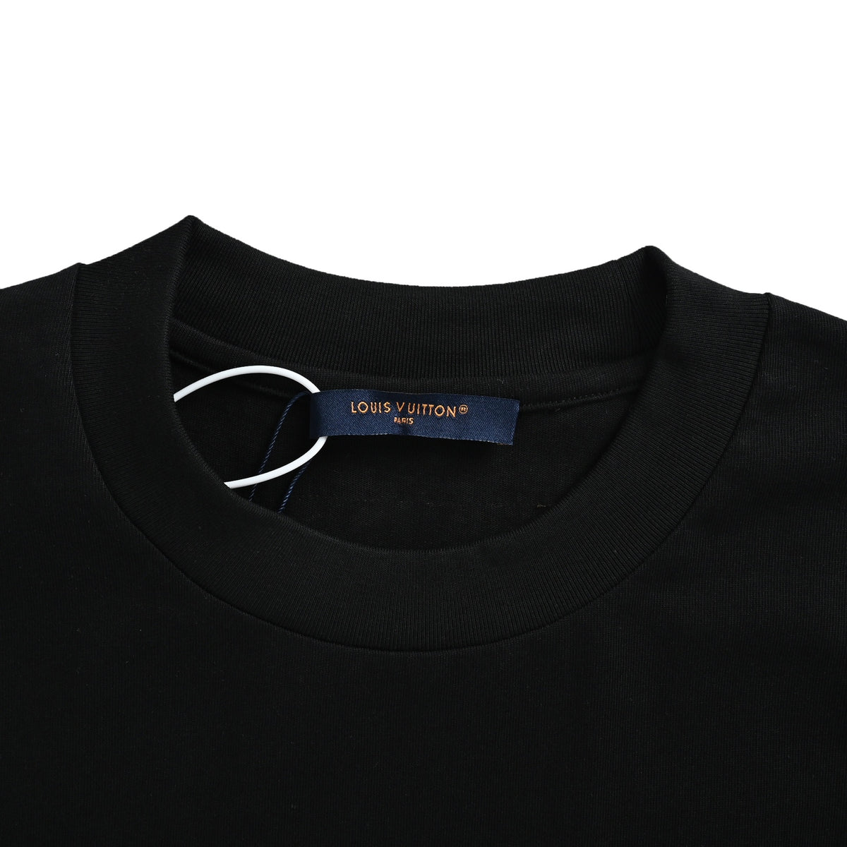 LouisVuitton/Louis Vuitton multi-layer logo pink letter short sleeves