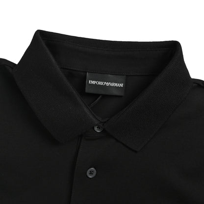 Armani embroidered badge Polo short sleeves