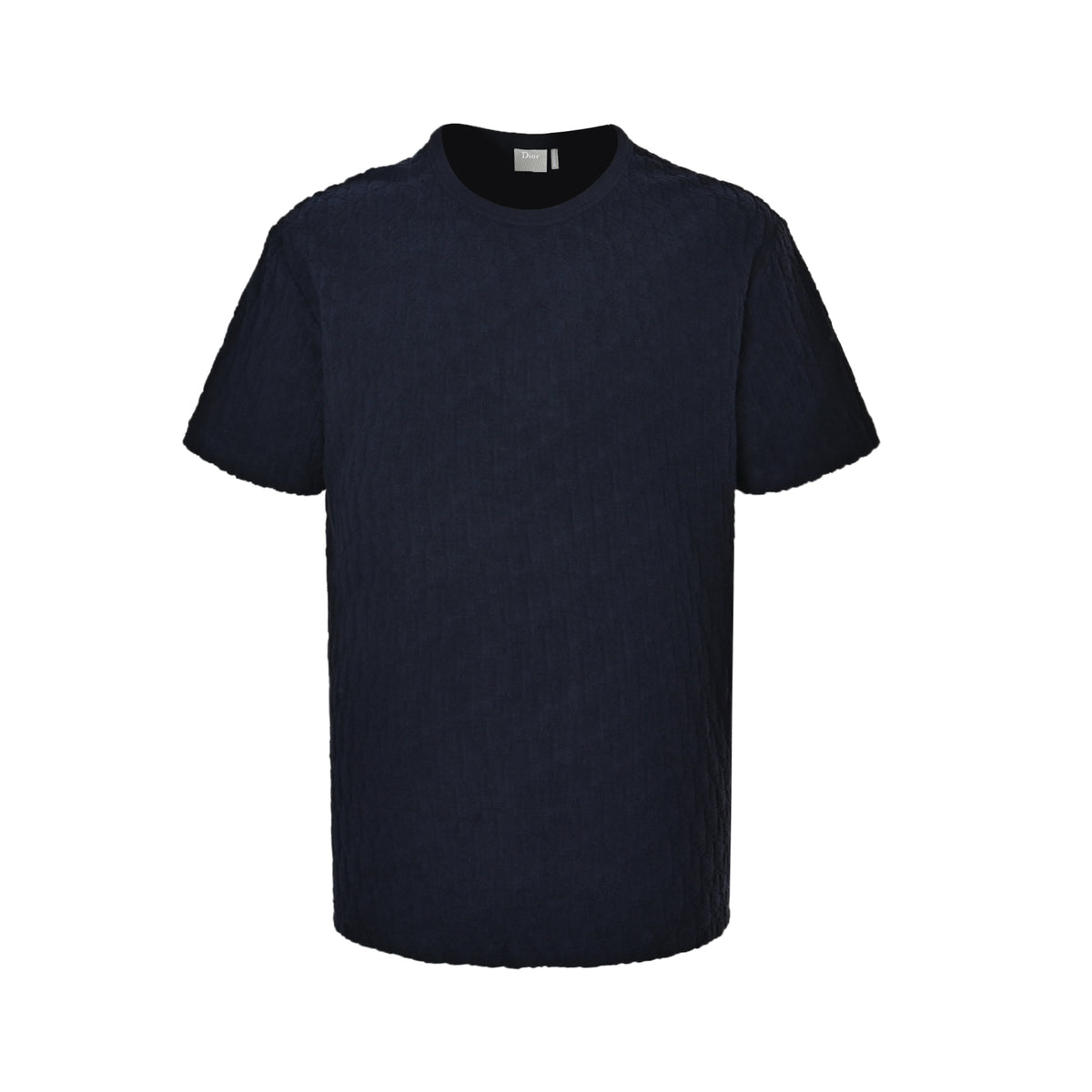 Dior terry cloth jacquard flocking suit short sleeves
