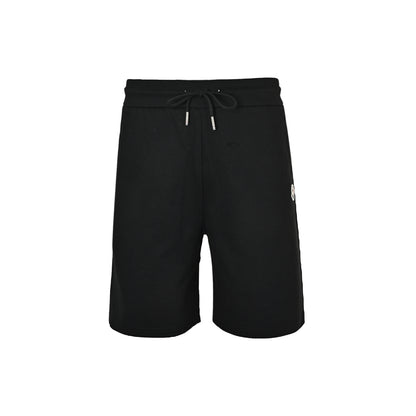 Moncler/Mask Embroidered Label Drawstring Shorts