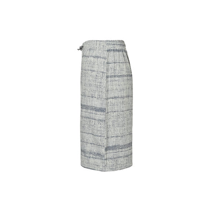 Loewe/Luo Yiwei textured denim denim shorts