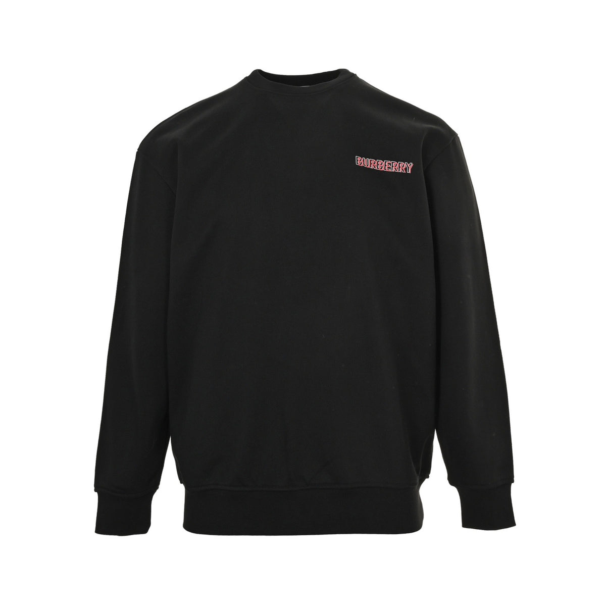 Burberry 25Fw overlapping war horse logo printed round neck sweatshirt