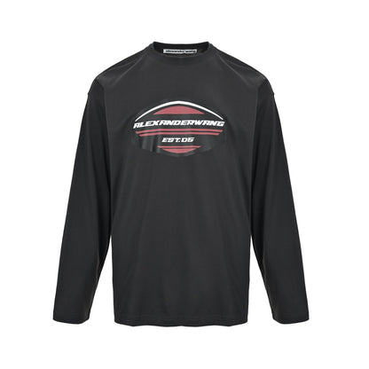 Alexander Wang shield letter print long sleeves