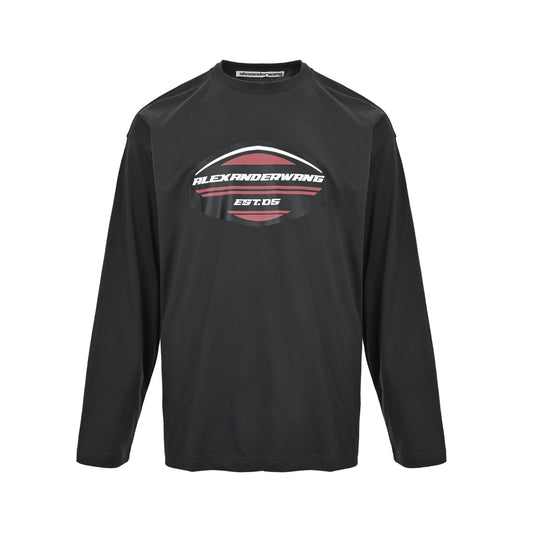 Alexander Wang shield letter print long sleeves