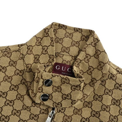 Gucci 25Fw GG all-over printed jacquard jacket