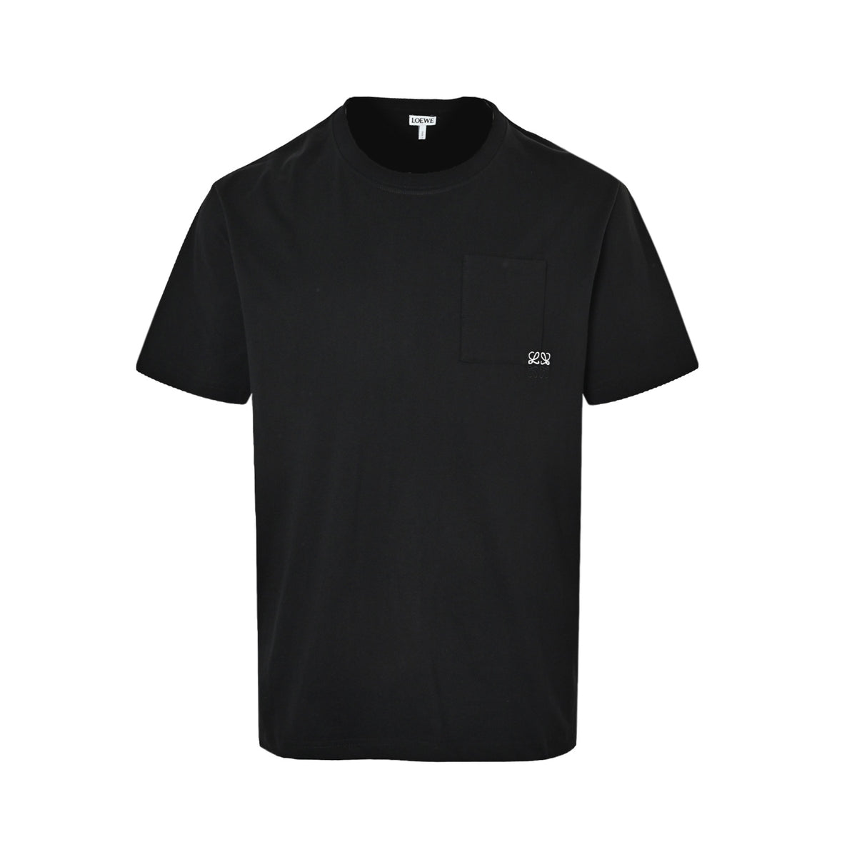 Loewe/Loewewe 26ss pocket embroidered logo short sleeves