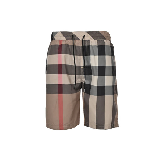 Burberry 22ss large plaid beach shorts