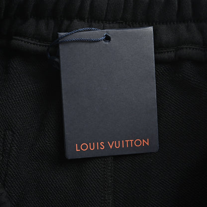 Louis Vuitton 26ss hem signature letter embroidered short sleeves
