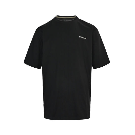 Patagonia P-6Logo Responsibili Logo printed short sleeves