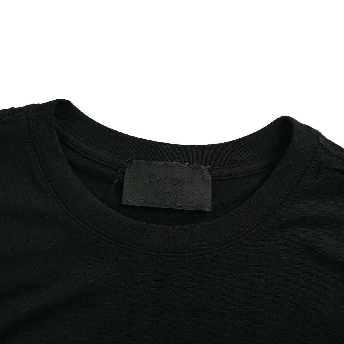 Prada 25ss painted logo printed short sleeves