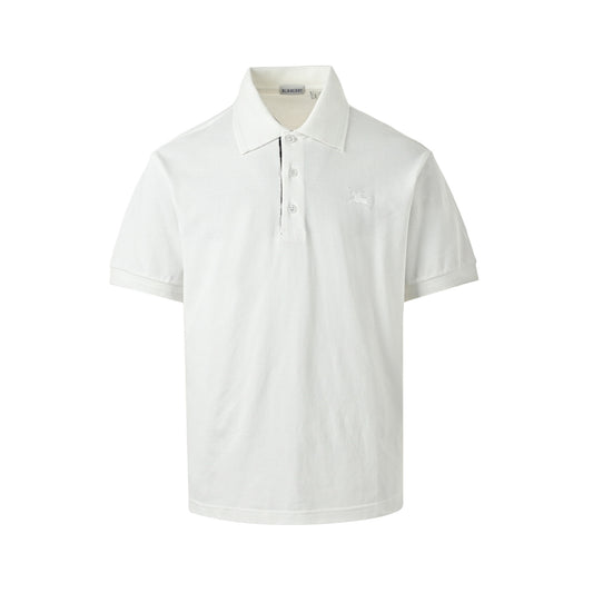 Burberry War Horse Embroidered Polo Short Sleeve